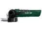 Ein grüner und schwarzer Winkelschleifer der Marke Parkside.