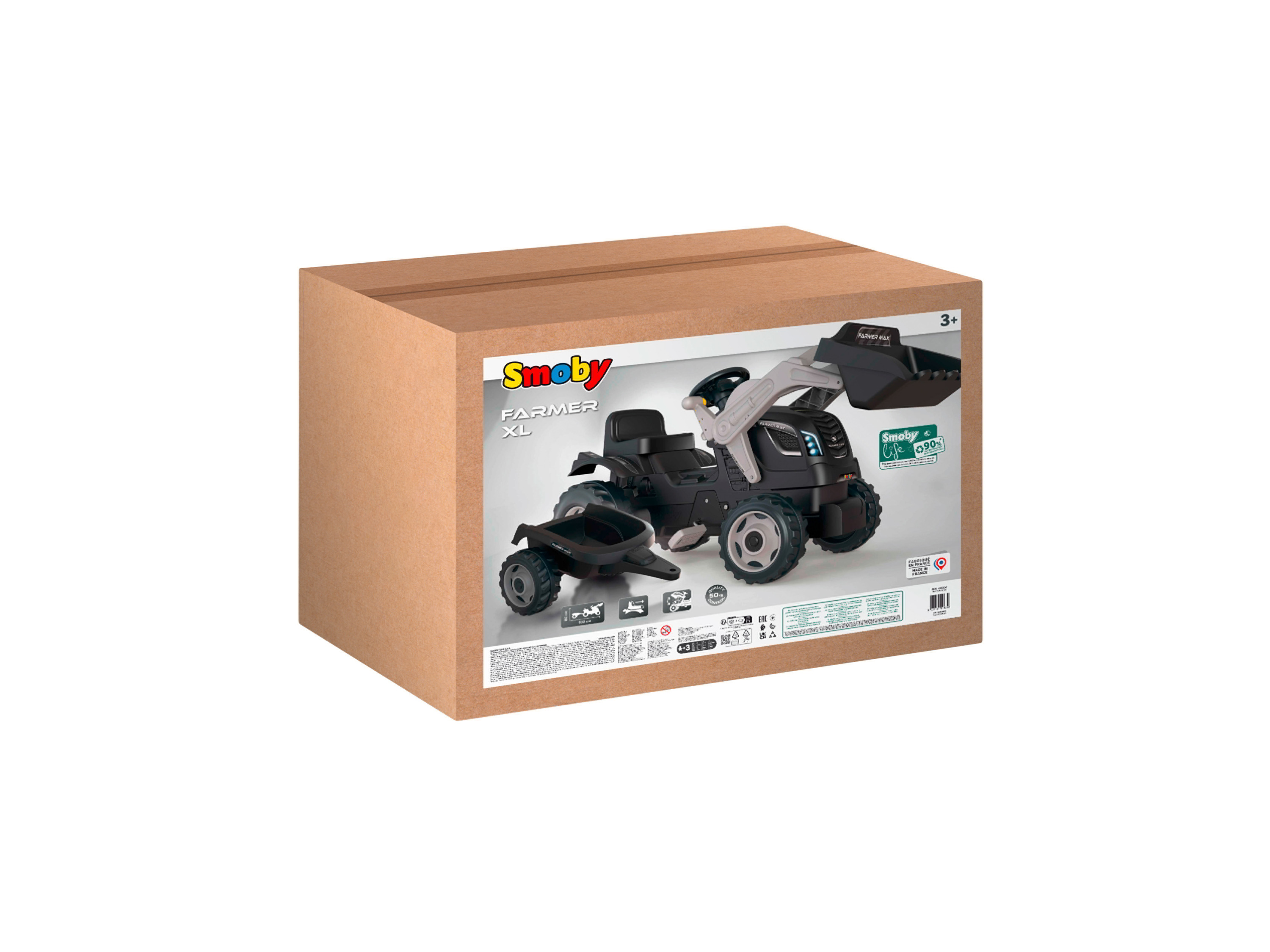 Thumbnail - SMOBY Traktor »Farmer Max«, mit Anhänger