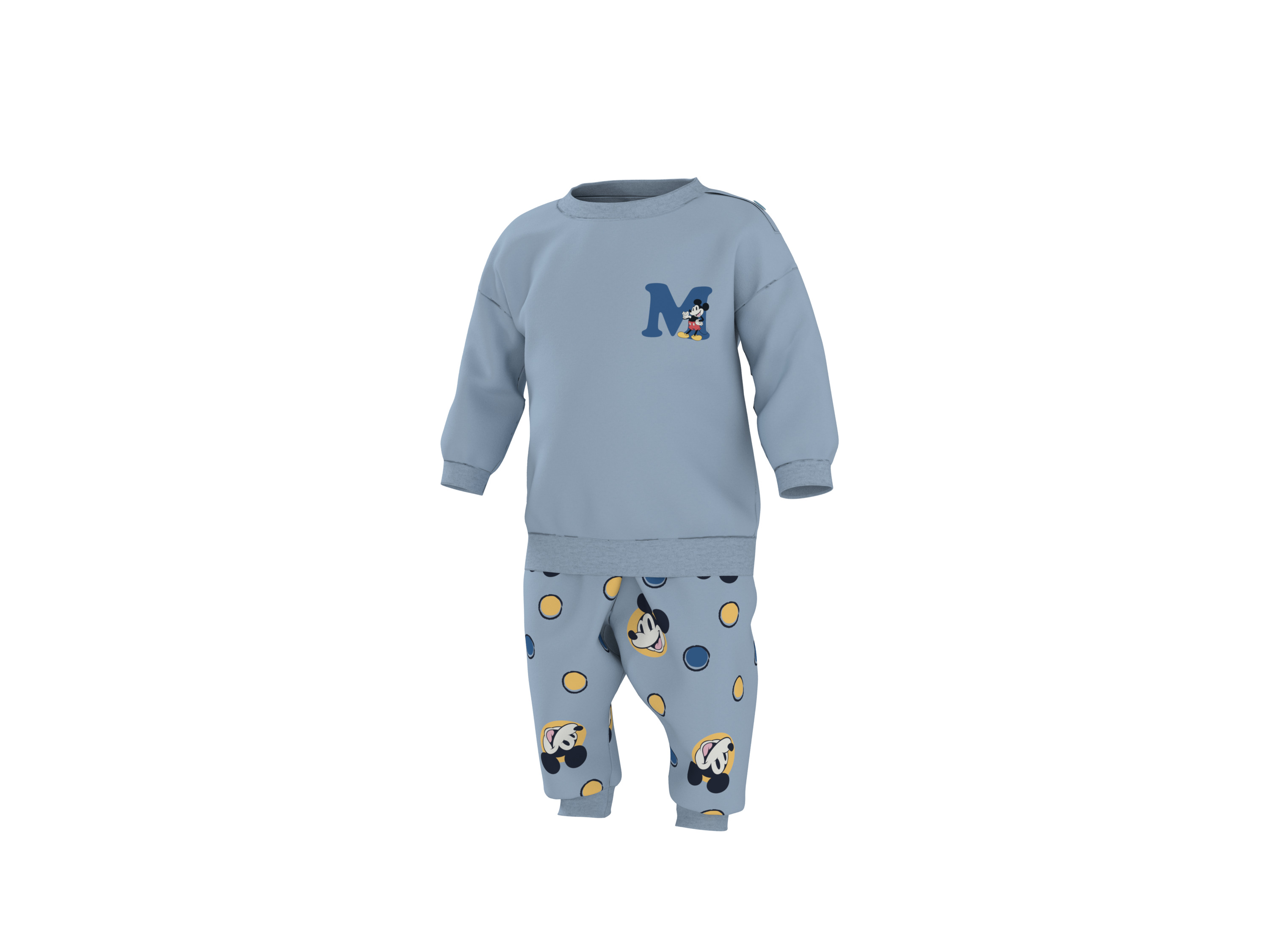 LUPILU® Baby Sweatanzug (MIckey, 74/80) – Bild 3 von 4