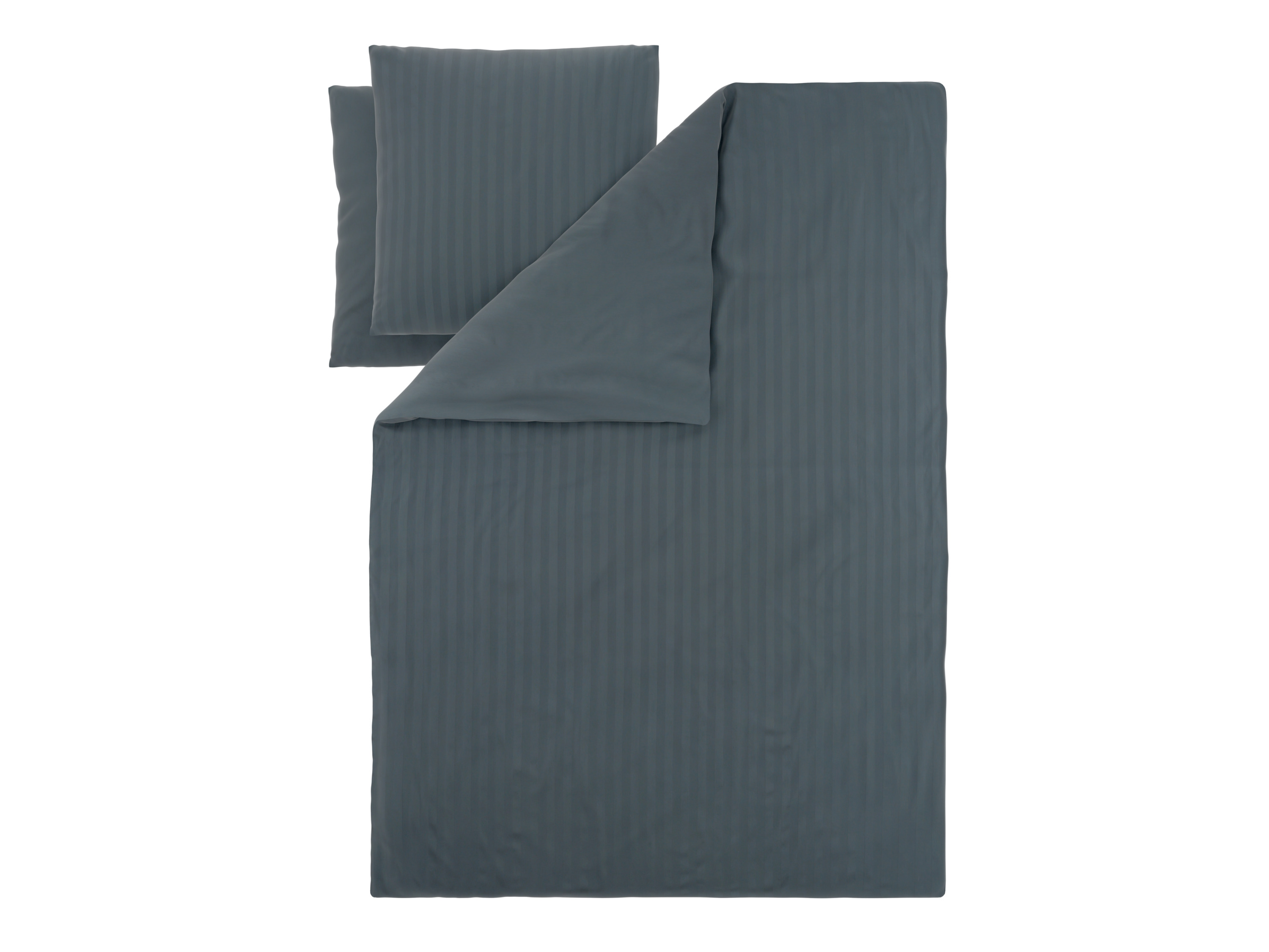 LIVARNO® Luxus Satin Bettwäsche, 200 x 220 cm (Navy)