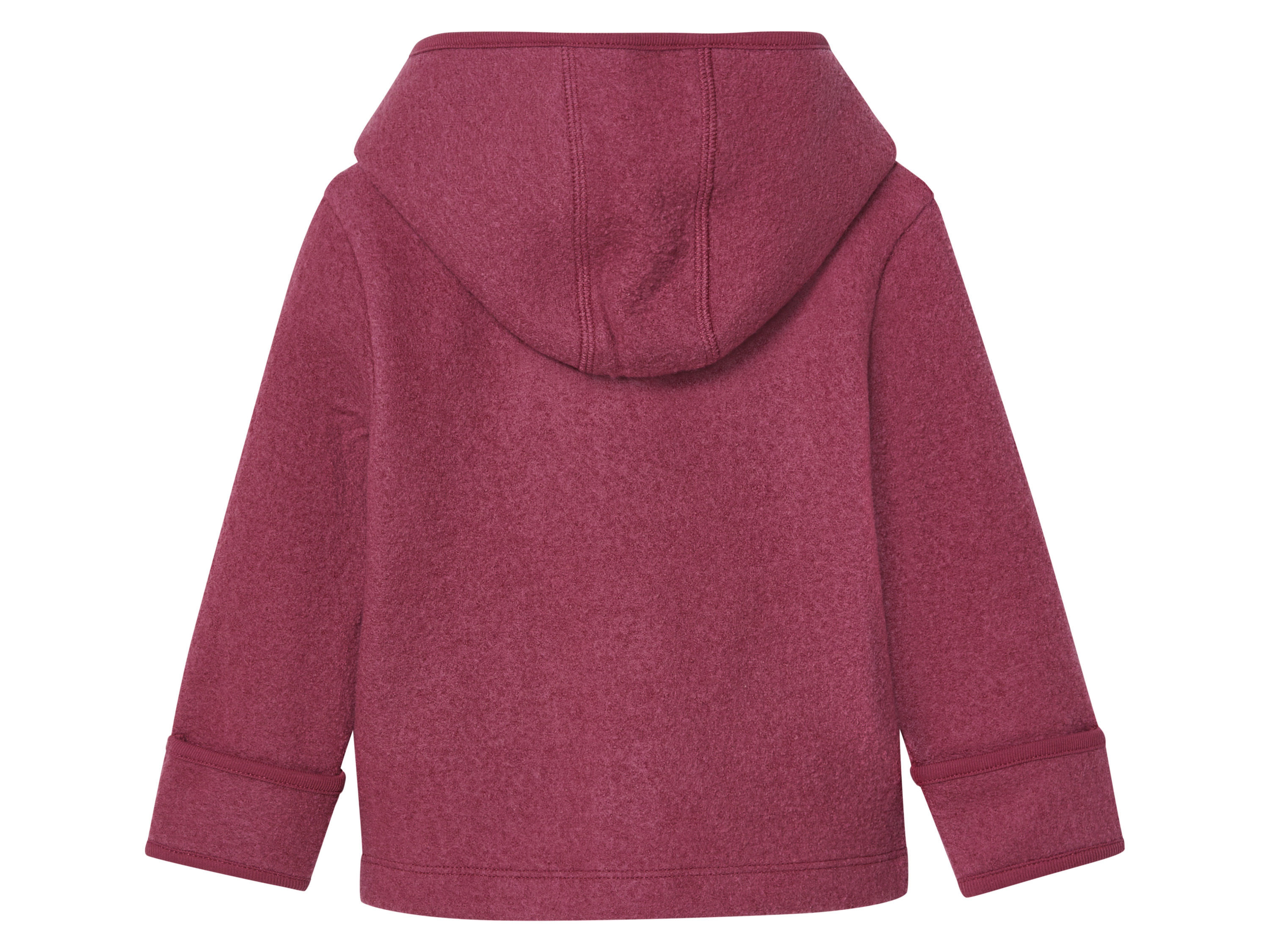 Thumbnail - lupilu® Baby-Jacke, aus reiner Bio-Merinowolle (Beere, 86/92)