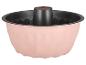 Rosa und schwarze Bundt-Kuchenform mit Antihaftbeschichtung