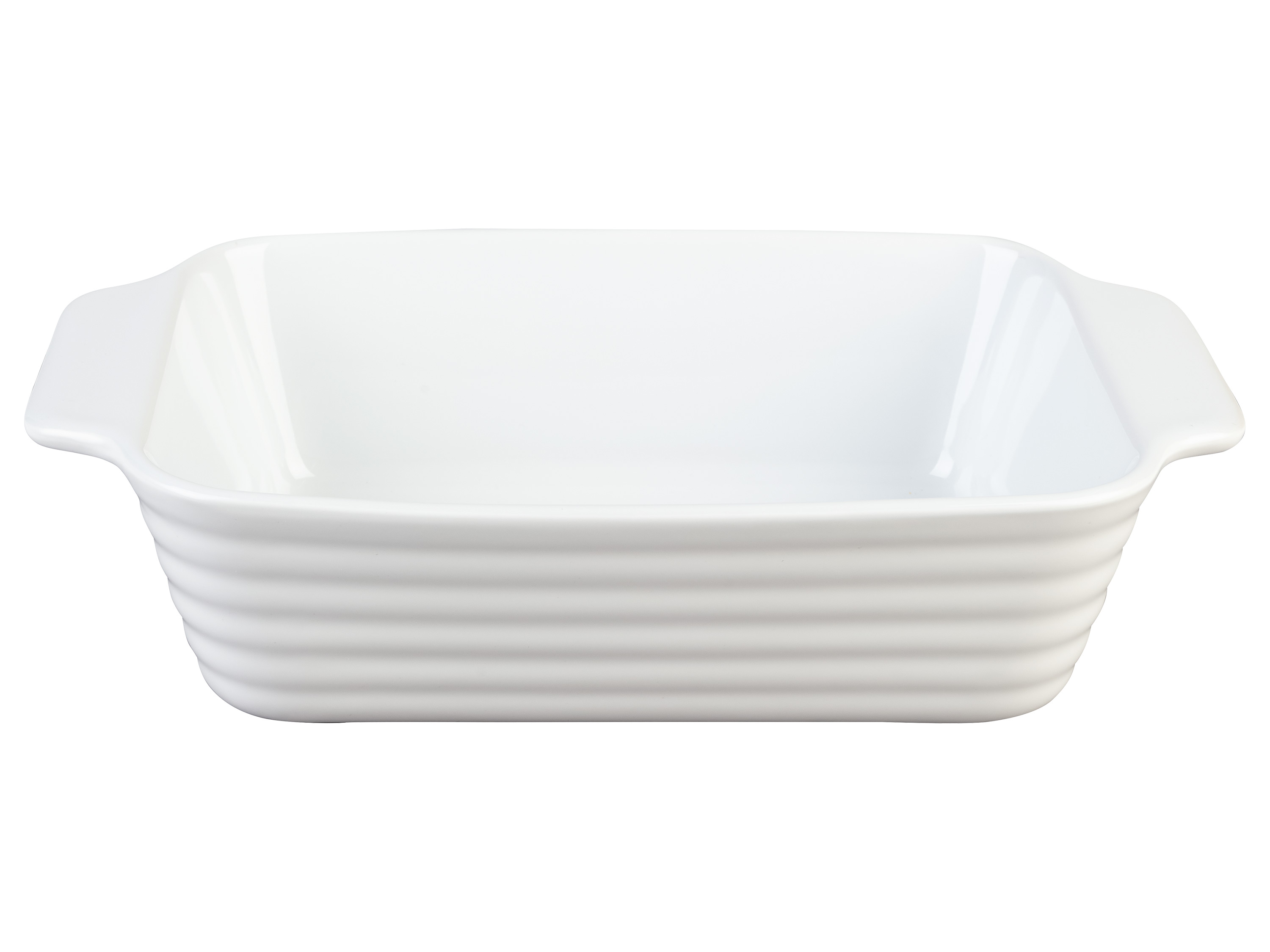 ERNESTO® Auflaufformen Steinzeug (groß weiß) | 04335747070723