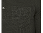 Herren-Langarm-Waffelshirt mit Brusttasche und Knopf.
