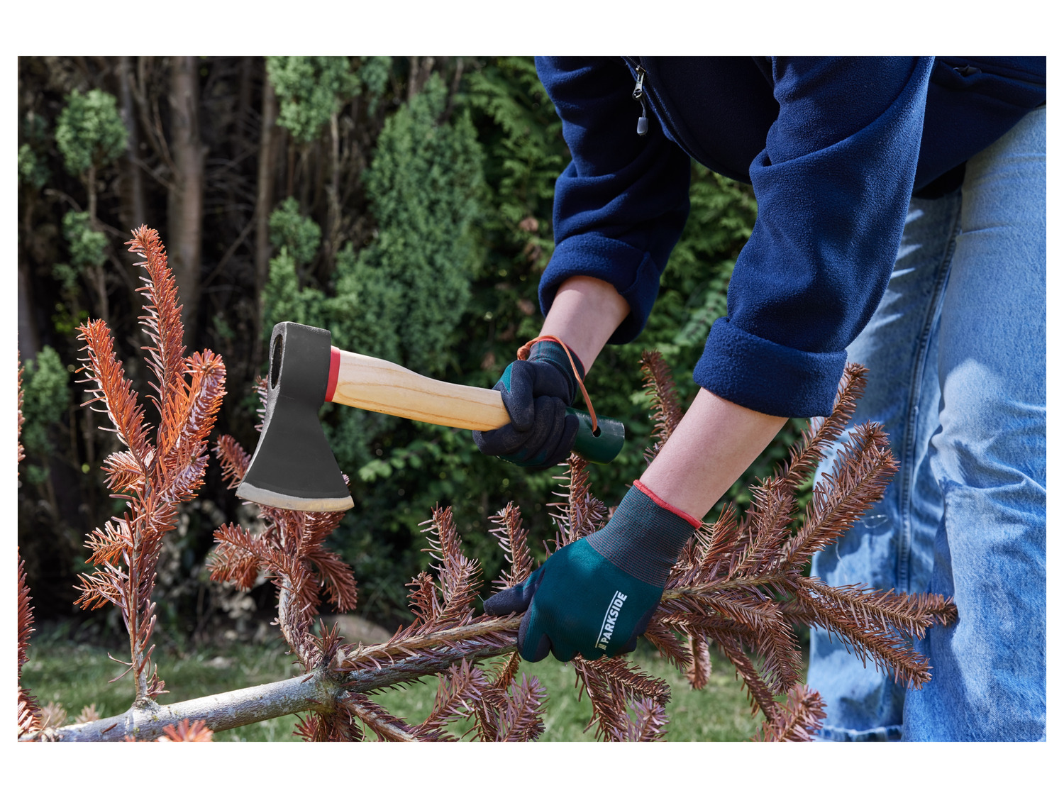 Krumpholz Gartensichel Handgeschmiedet – Größe 0 Mit Eschenholzgriff (14 Cm), 300 G, Ideal Für Gras & Kräuter