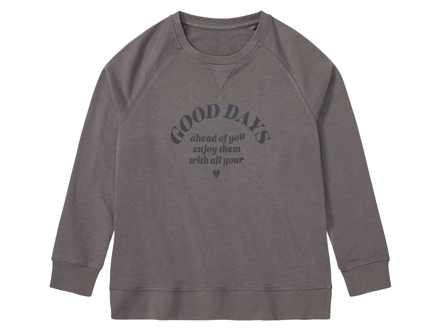 pepperts!® Kinder Mädchen Sweatpullover (Grau, 158/164) | 04334036009130