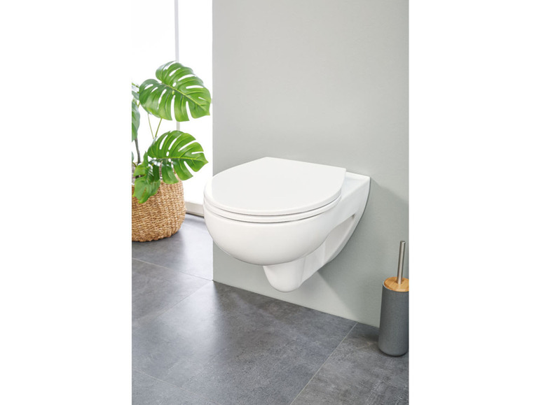 Gehe zu Vollbildansicht: Livarno Home WC-Sitz »TopScrew«, mit Absenkautomatik, max. 150 kg - Bild 4