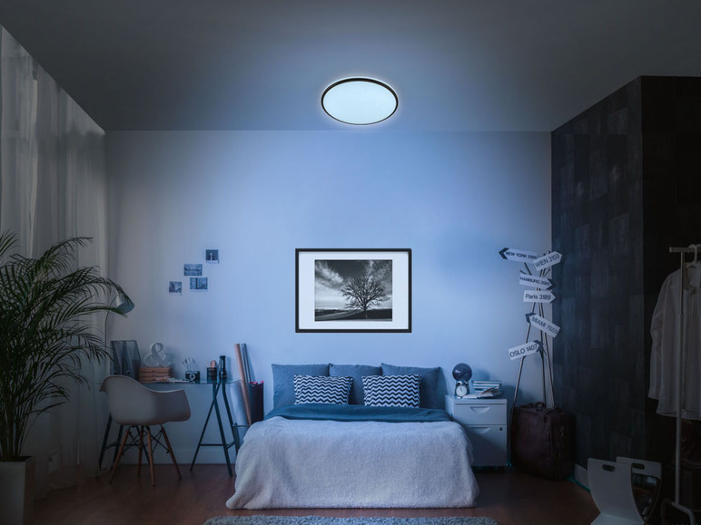 Gehe zu Vollbildansicht: LIVARNO home LED-Deckenleuchte mit Farbtonsteuerung, 36,8 W - Bild 4