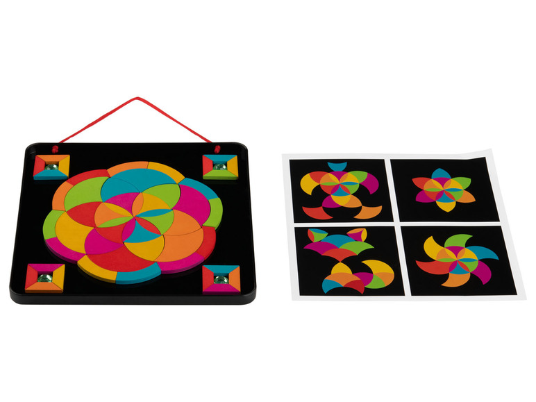 Gehe zu Vollbildansicht: Playtive Kreative Magnetformen-Tafel, mit Aufhängung - Bild 13