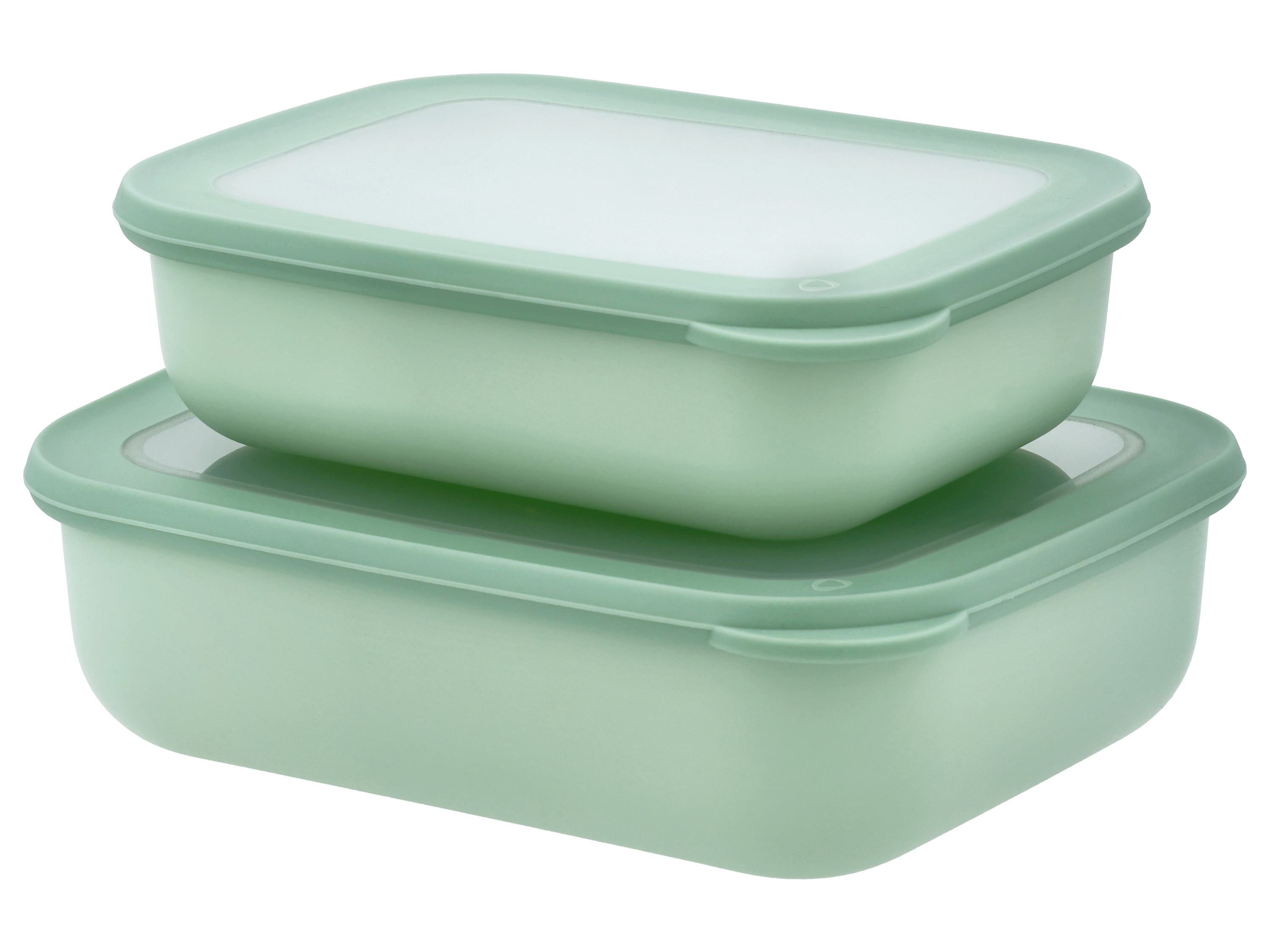 SILVERCREST® Frischhaltedosen, 2er Set (Sichtfenster rechteckig)