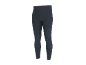 Dunkle Sportleggings mit Musterdetails, für Damen.