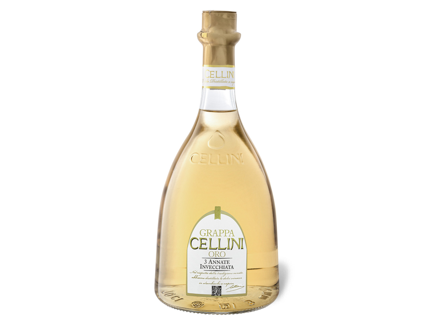 Cellini Grappa Oro 38 % Vol online kaufen | LIDL