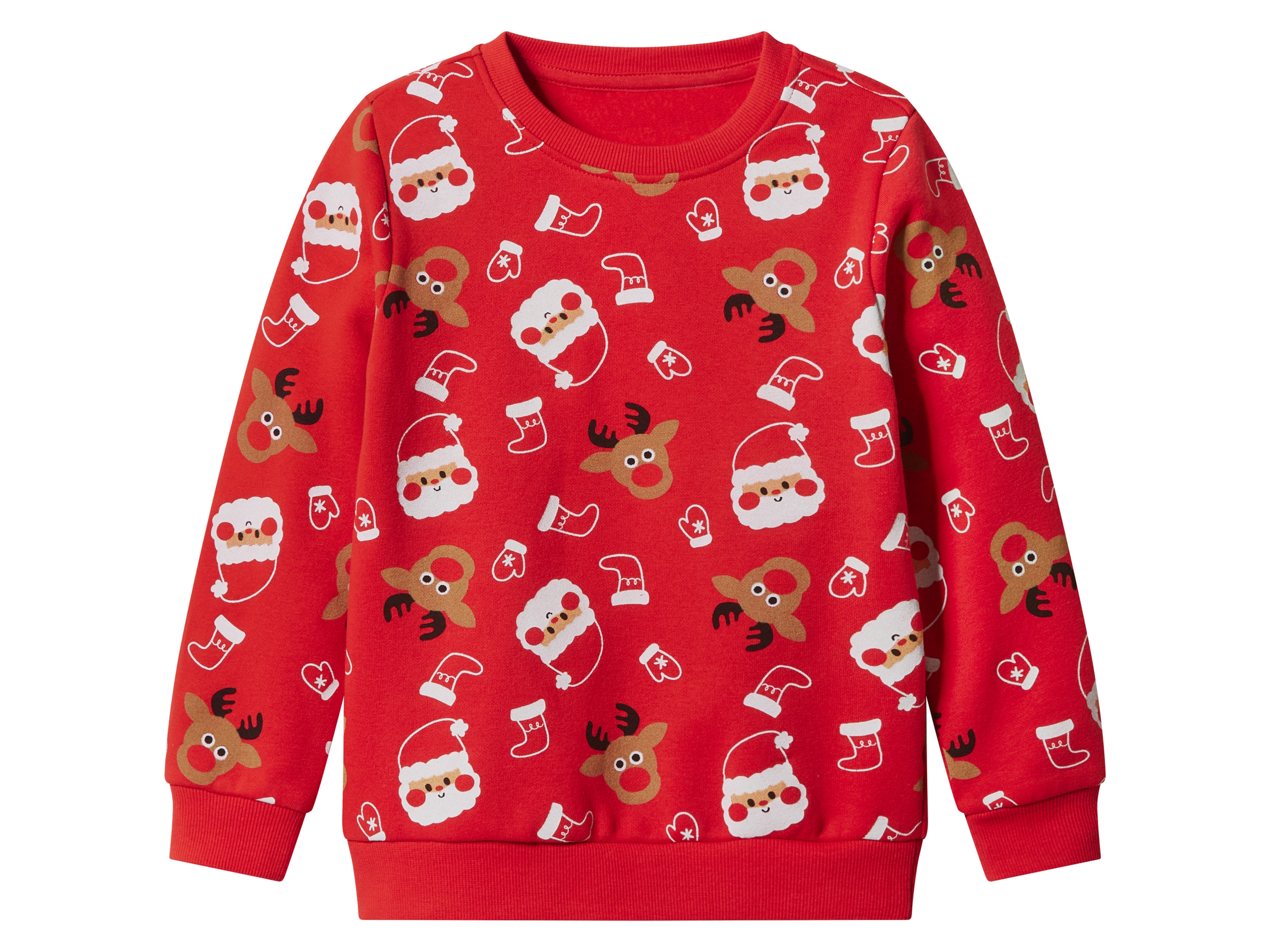 Thumbnail - lupilu® Kinder-Sweatanzug, 2-teilig (Rot, 98/104)