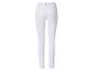 Weiße Damenhose mit Gesäßtaschen