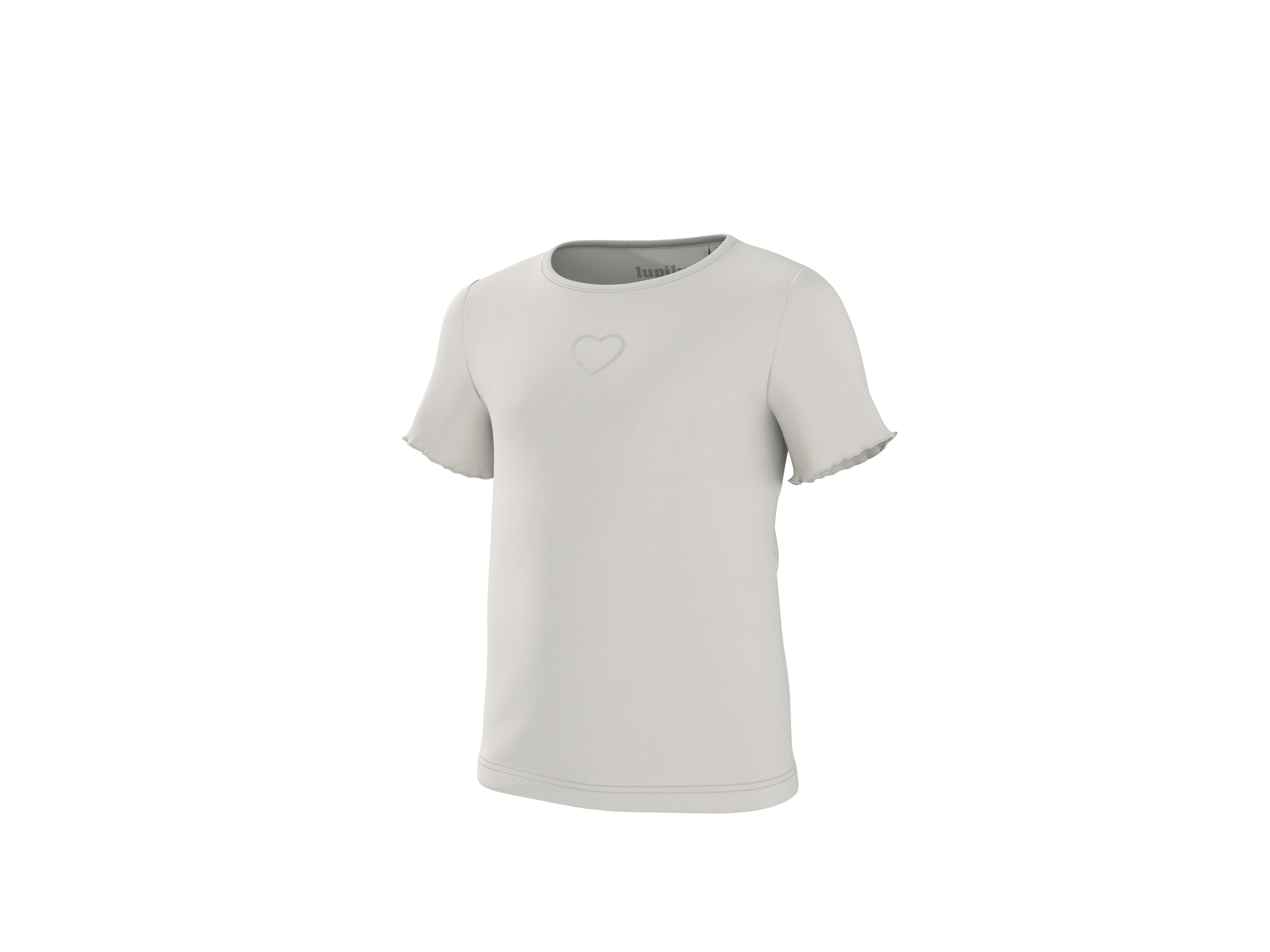 LUPILU® Kleinkinder T-Shirt, 2 Stück (Streifen/weiß, 98/104) – Bild 2 von 4