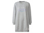 Grauer Oversize-Pullover mit Malibu-Aufdruck.