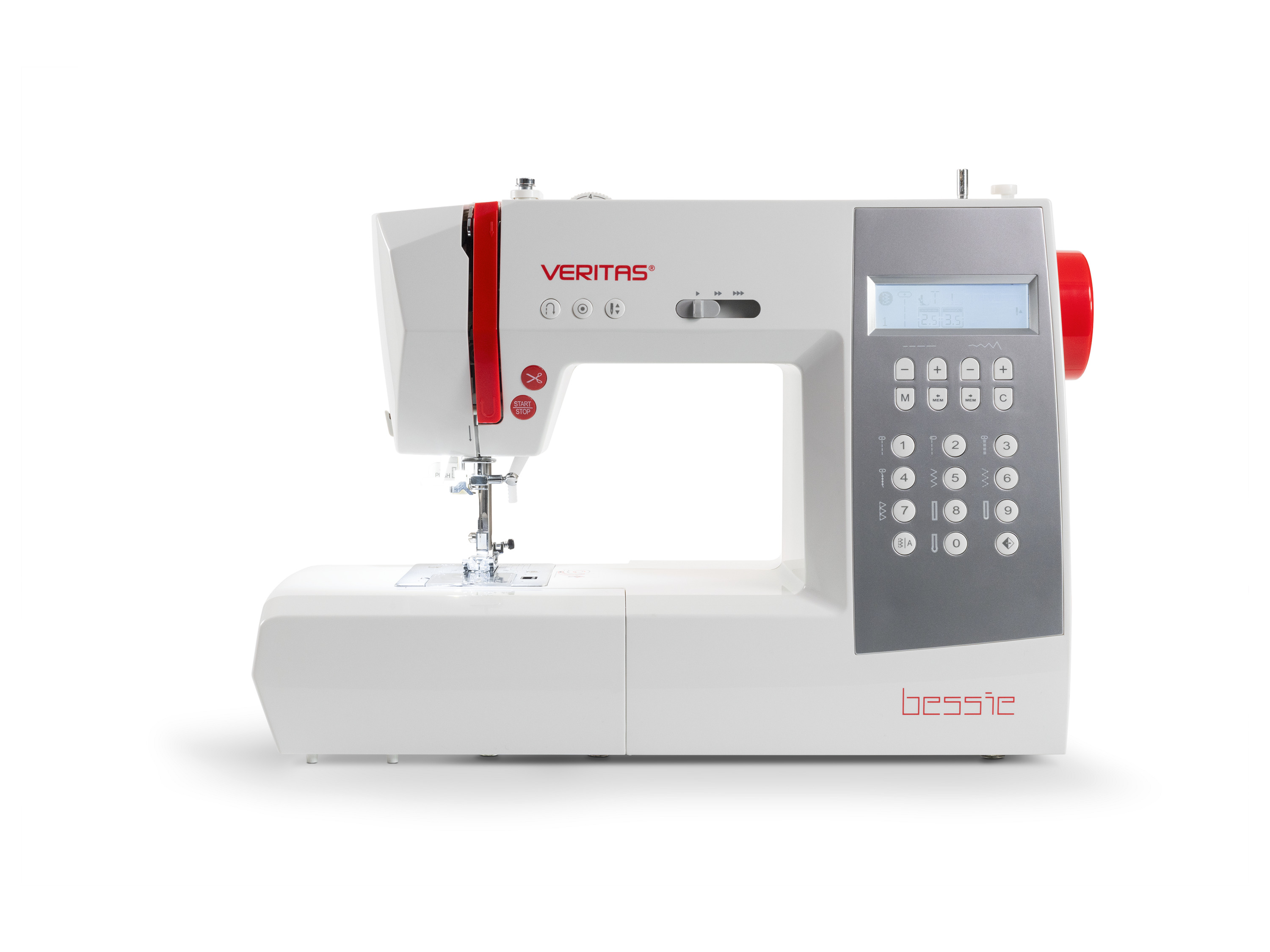 VERITAS Computernähmaschine »Bessie«, mit 197 Stichprogrammen