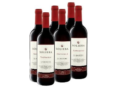 6 x 0,75-l-Flasche Weinpaket FELIX SOLIS Soliera Tempranillo La Mancha DO trocken vegan, Rotwein