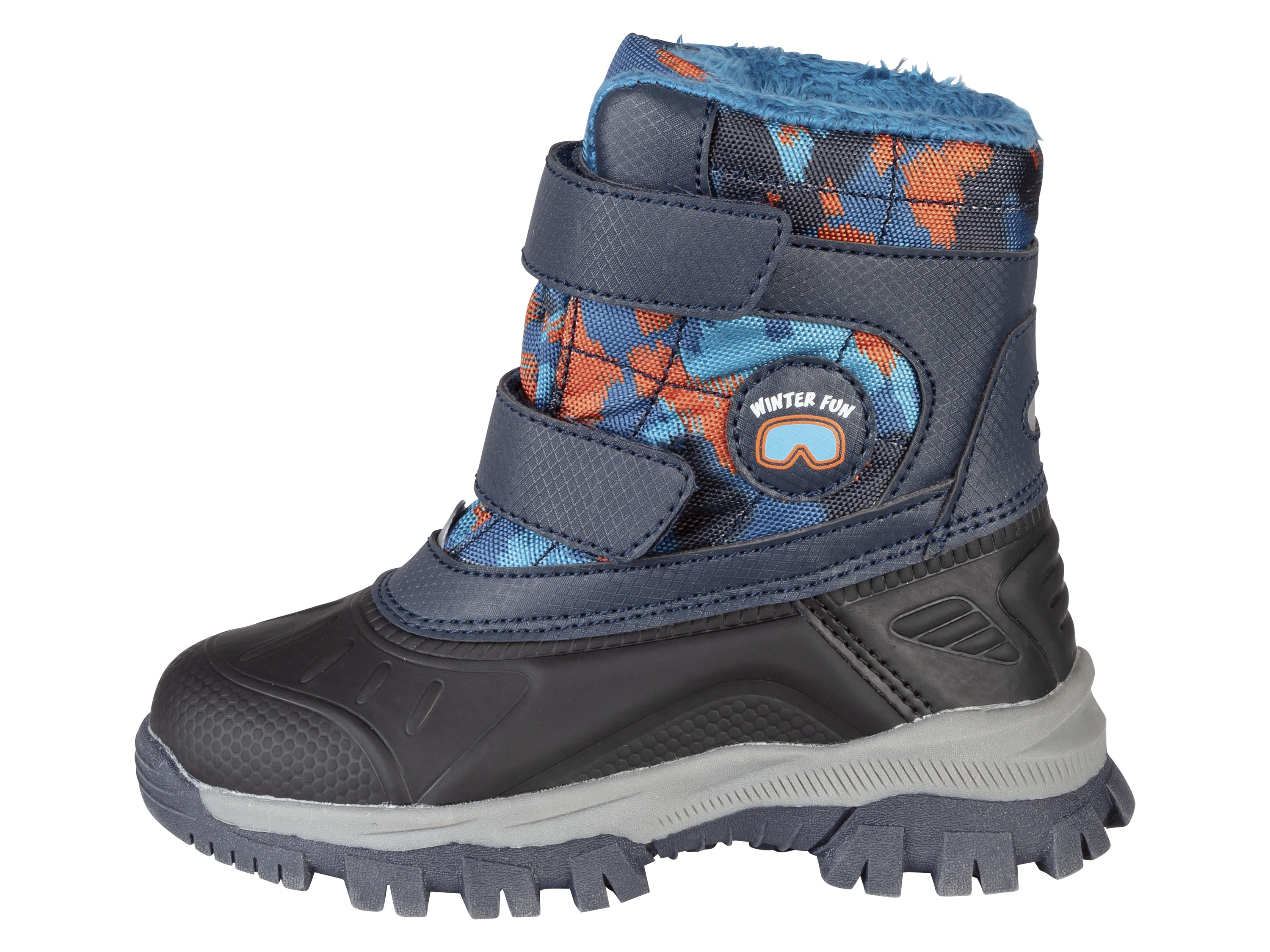 LUPILU® Kleinkinder Jungen Winterstiefel (Navy, 25) – Bild 2 von 3