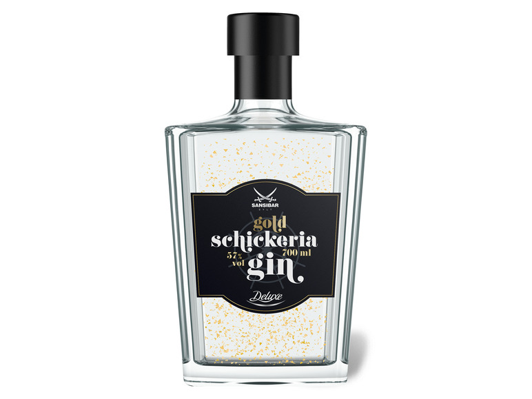 Großer Rabatt-SALE Sansibar Deluxe Schickeria Gin Gold 57% Vol