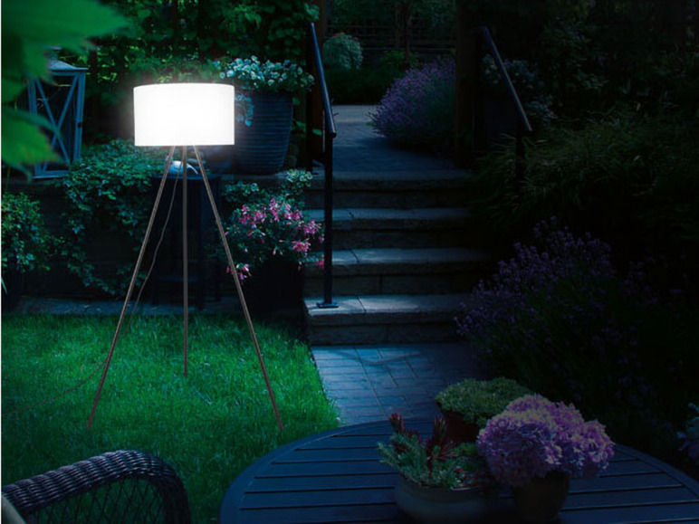 LIVARNO home Außenstehleuchte, Smart Home Zigbee LED