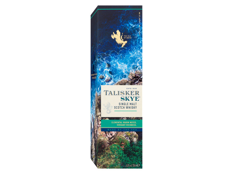Gehe zu Vollbildansicht: Talisker Skye Single Malt Scotch Whisky mit Geschenkbox 45,8% Vol - Bild 3