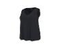 Schwarzes Damen-Tanktop mit V-Ausschnitt