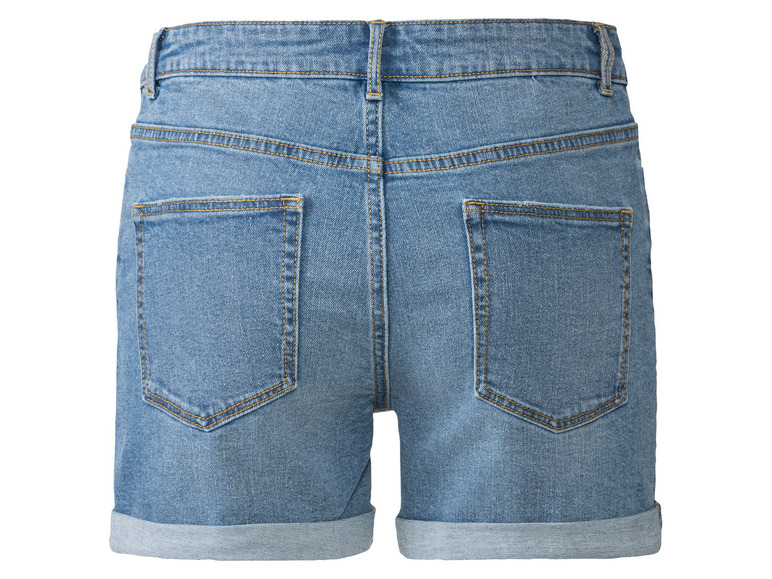 Gehe zu Vollbildansicht: esmara Damen Jeansshorts, normale Leibhöhe, im 5-Pocket-Style - Bild 3