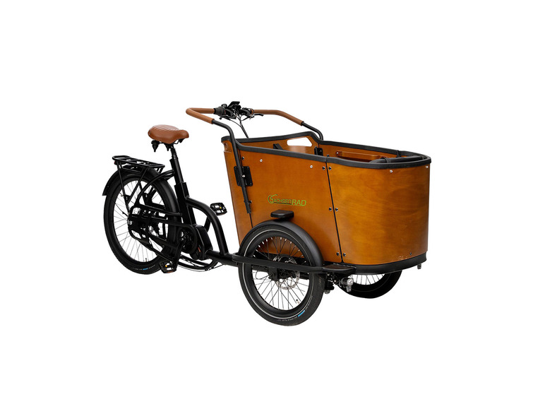 Gehe zu Vollbildansicht: SachsenRad E-Bike Lastenrad T2 GrandVintage - Bild 1