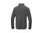 Herren-Fleece-Pullover in Dunkelgrau, Rückansicht.