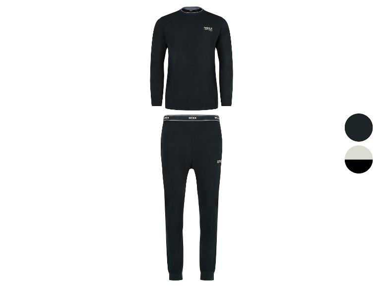 Dunkles Mexx Thermoset mit Langarmshirt und Hose.