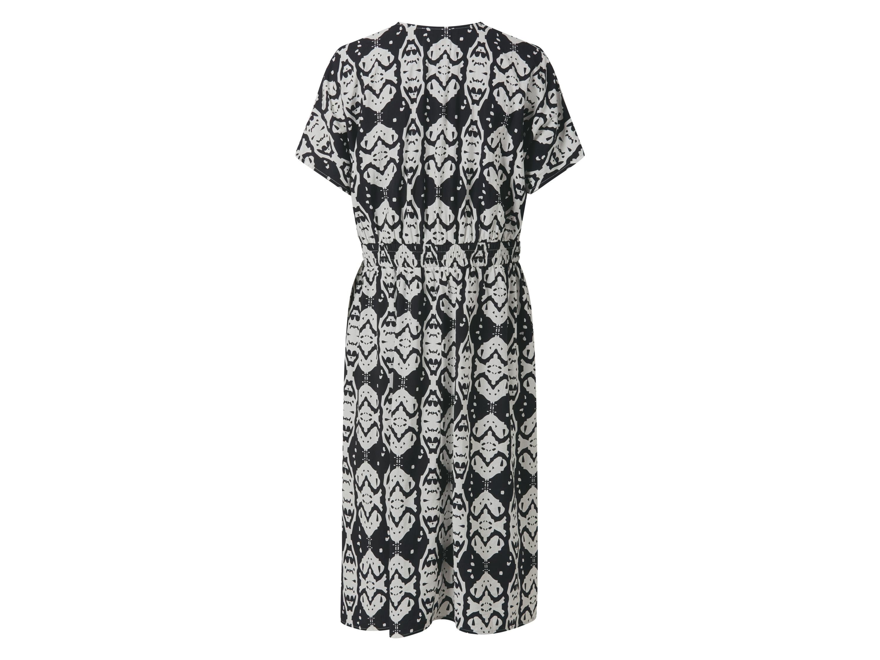 ESMARA® Damen Kleid (Schwarz/weiß, 36) – Bild 3 von 3