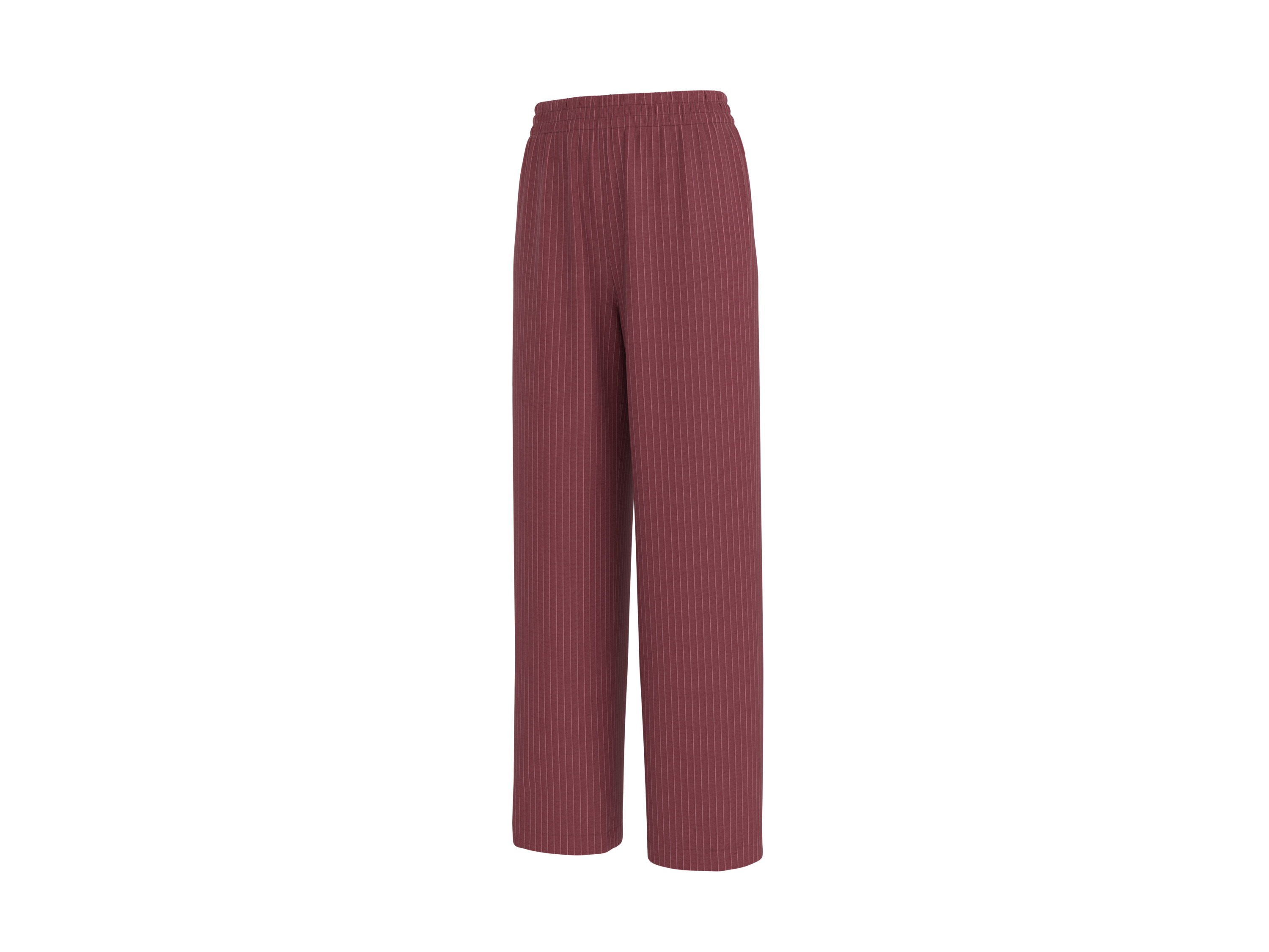 ESMARA® Damen Jogger Wide Leg (Rot, M(40/42)) – Bild 4 von 4