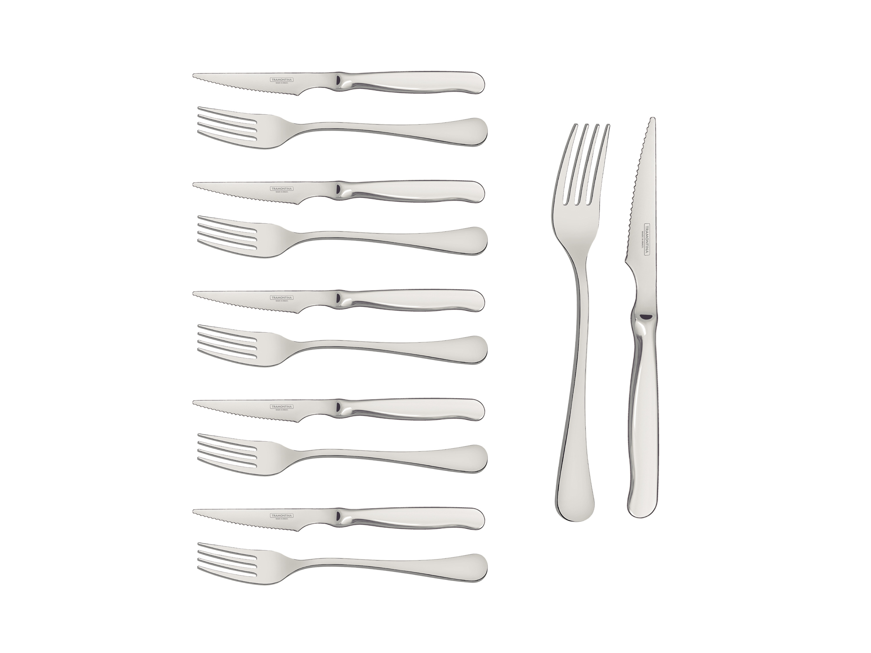 TRAMONTINA ZURIQUE Steakbesteck-Set Spanish, 12-tlg – Bild 3 von 4
