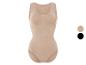 Beige nahtloser Body mit eingebautem BH.