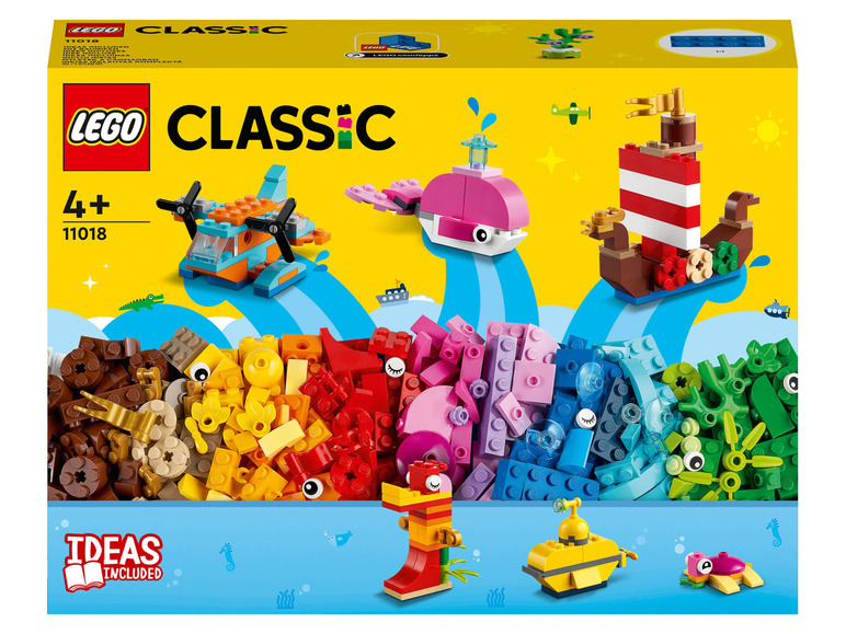 Gehe zu Vollbildansicht: LEGO® Classic 11018 »Kreativer Meeresspaß« - Bild 1