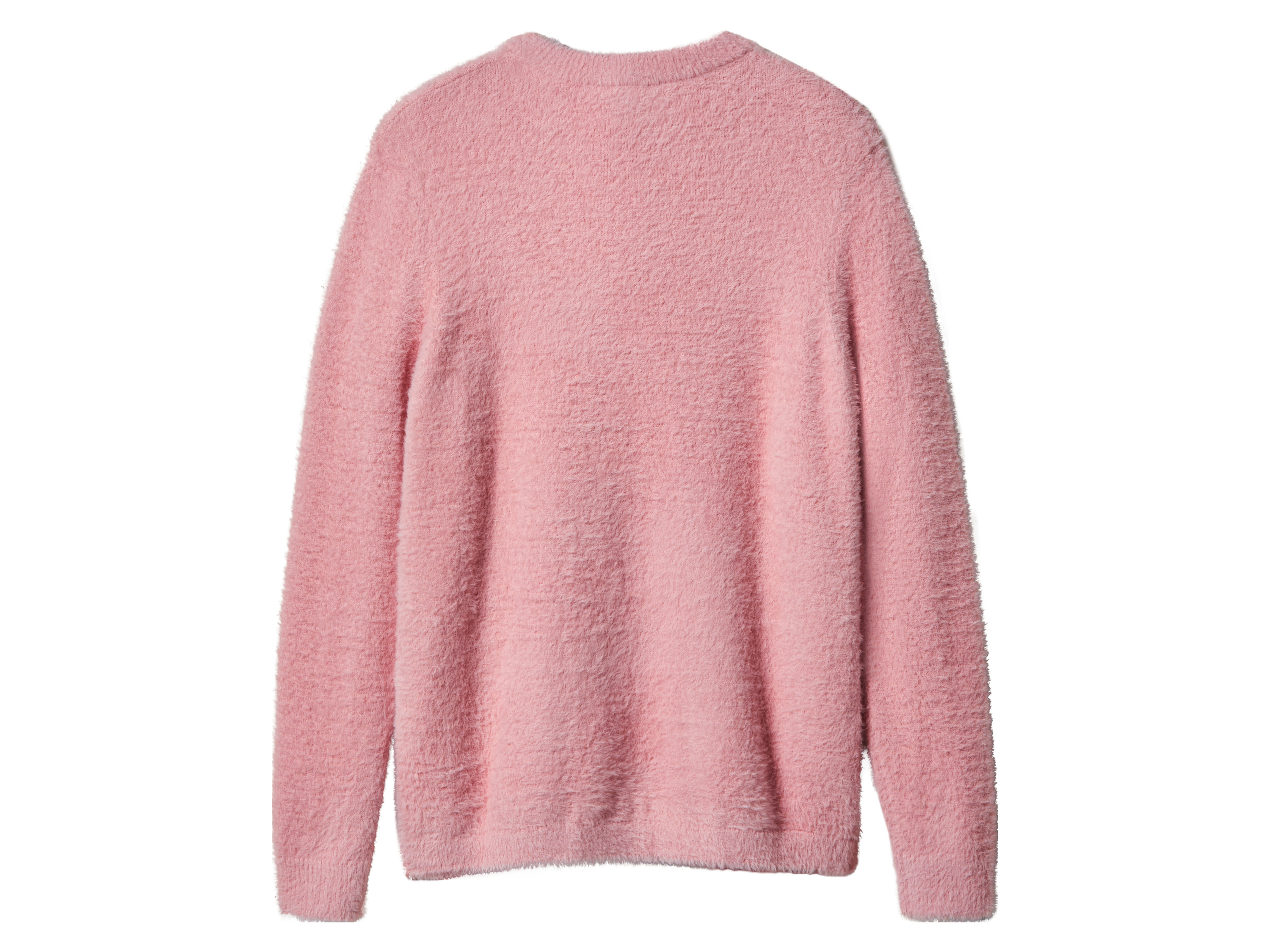 Thumbnail - esmara® Damen Pullover Feather yarn (Pink, M(40/42))