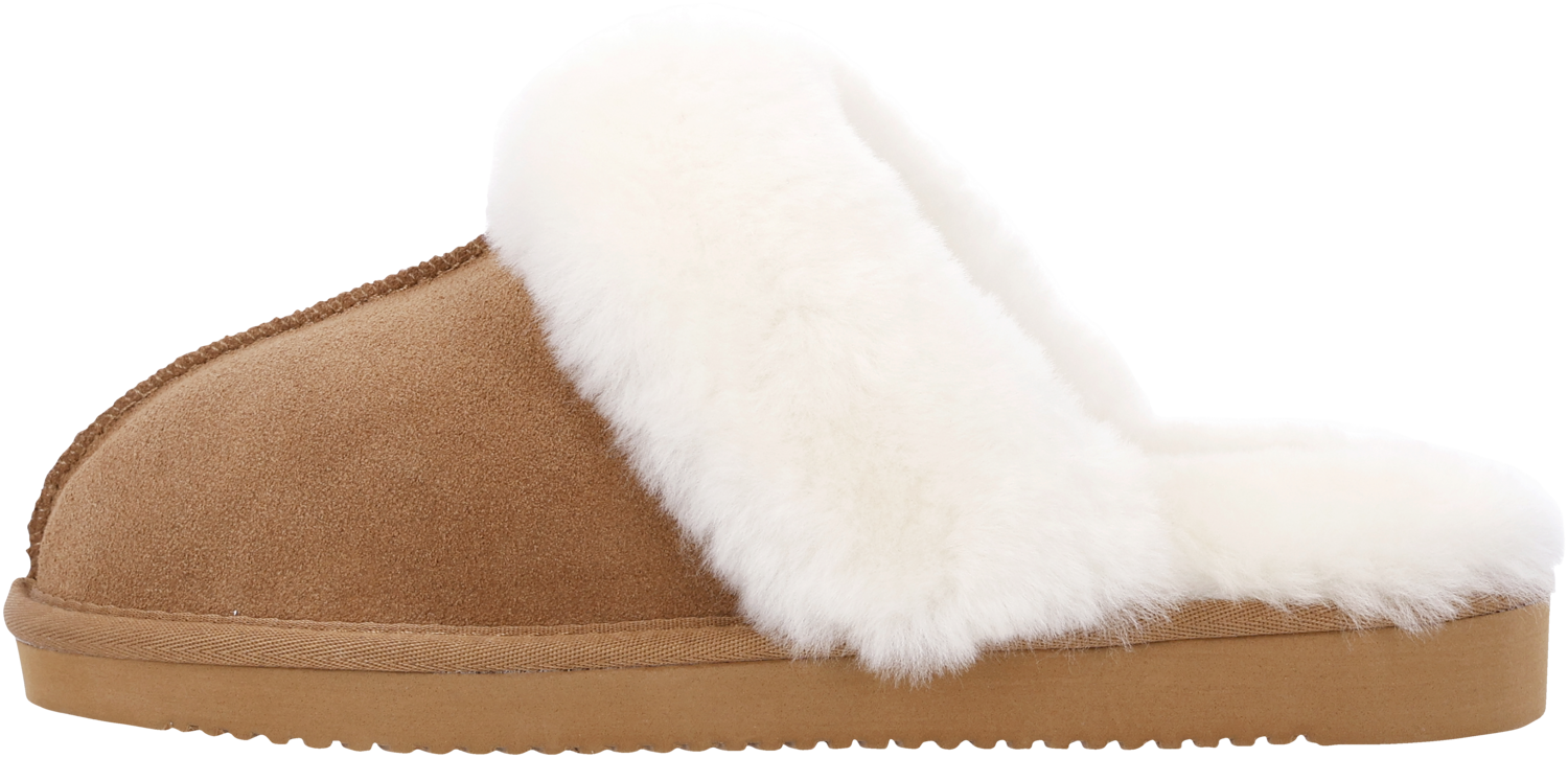 Thumbnail - esmara® Damen Hausschuh Lammfell (Braun, 37)