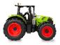 Claas Arion 660 Spielzeugtraktor mit weißem Dach und roten Rädern.