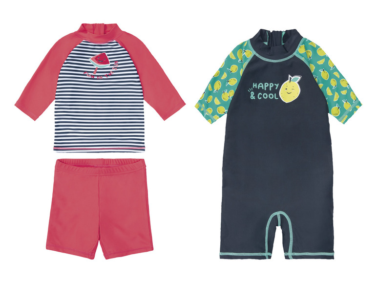 Gehe zu Vollbildansicht: lupilu® Kleinkinder Mädchen Schwimmanzug für Wassersport- und Strandaktivitäten - Bild 1
