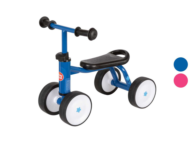 Gehe zu Vollbildansicht: Playtive Kleinkinder Lauflernrad, mit ergonomischem Sitz - Bild 1