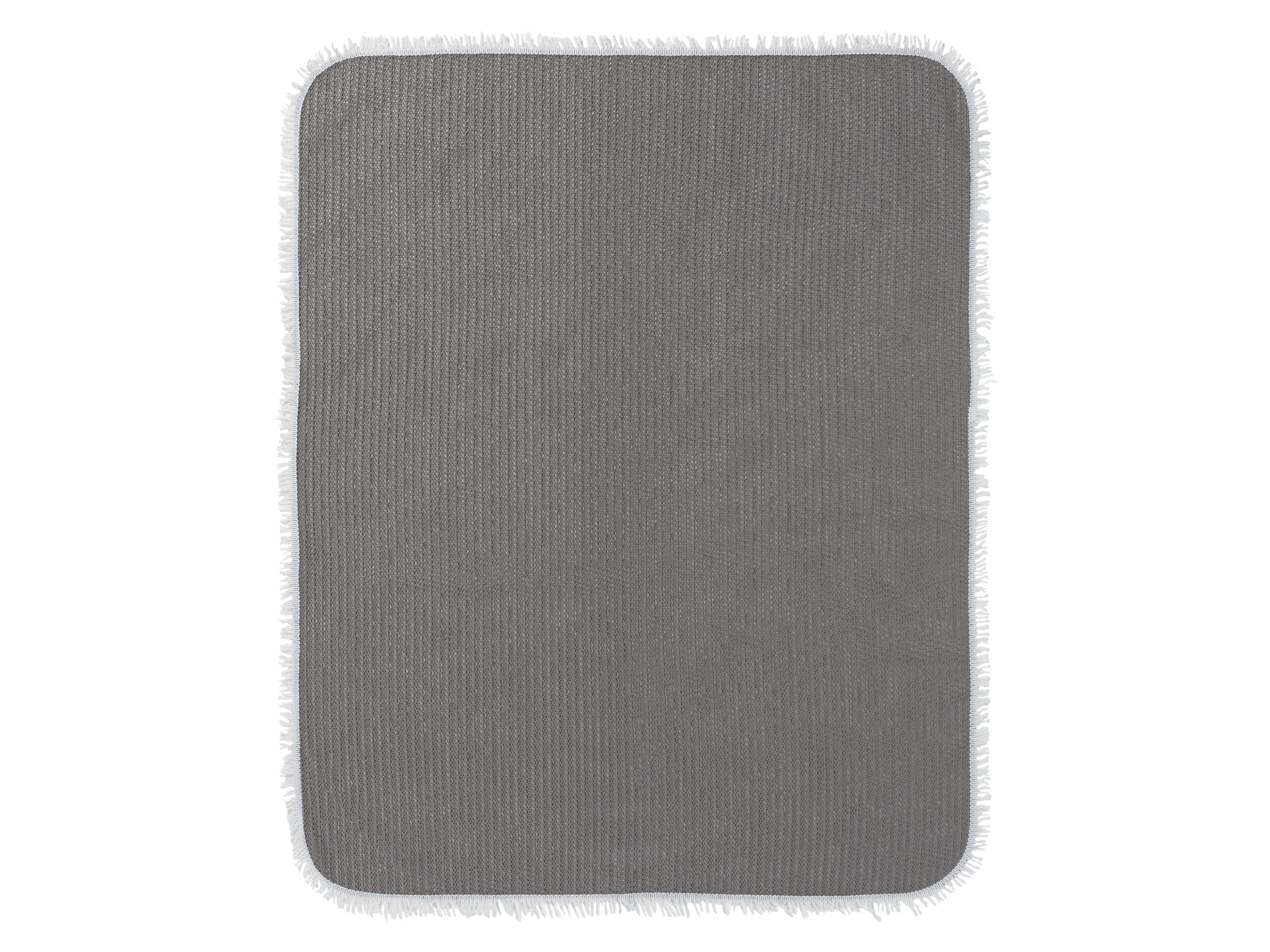 Thumbnail - LIVARNO home Gartentischdecke rund (eckig grob, Grau)