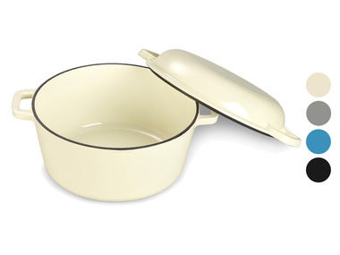 ECHTWERK - 2 in 1 Set - Kochtopf und Deckel Gusseisen