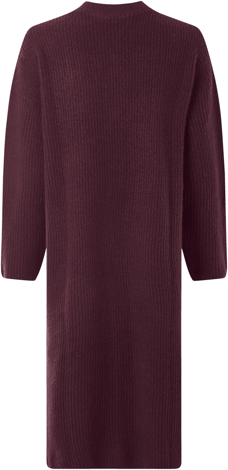 ESMARA® Damen Grobstrick-Cardigan (Lila, M(40/42)) – Bild 3 von 3