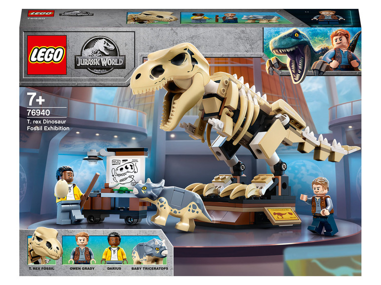 Gehe zu Vollbildansicht: LEGO® Jurassic World™ 76940 »T. Rex-Skelett in der Fossilienausstellung« - Bild 1