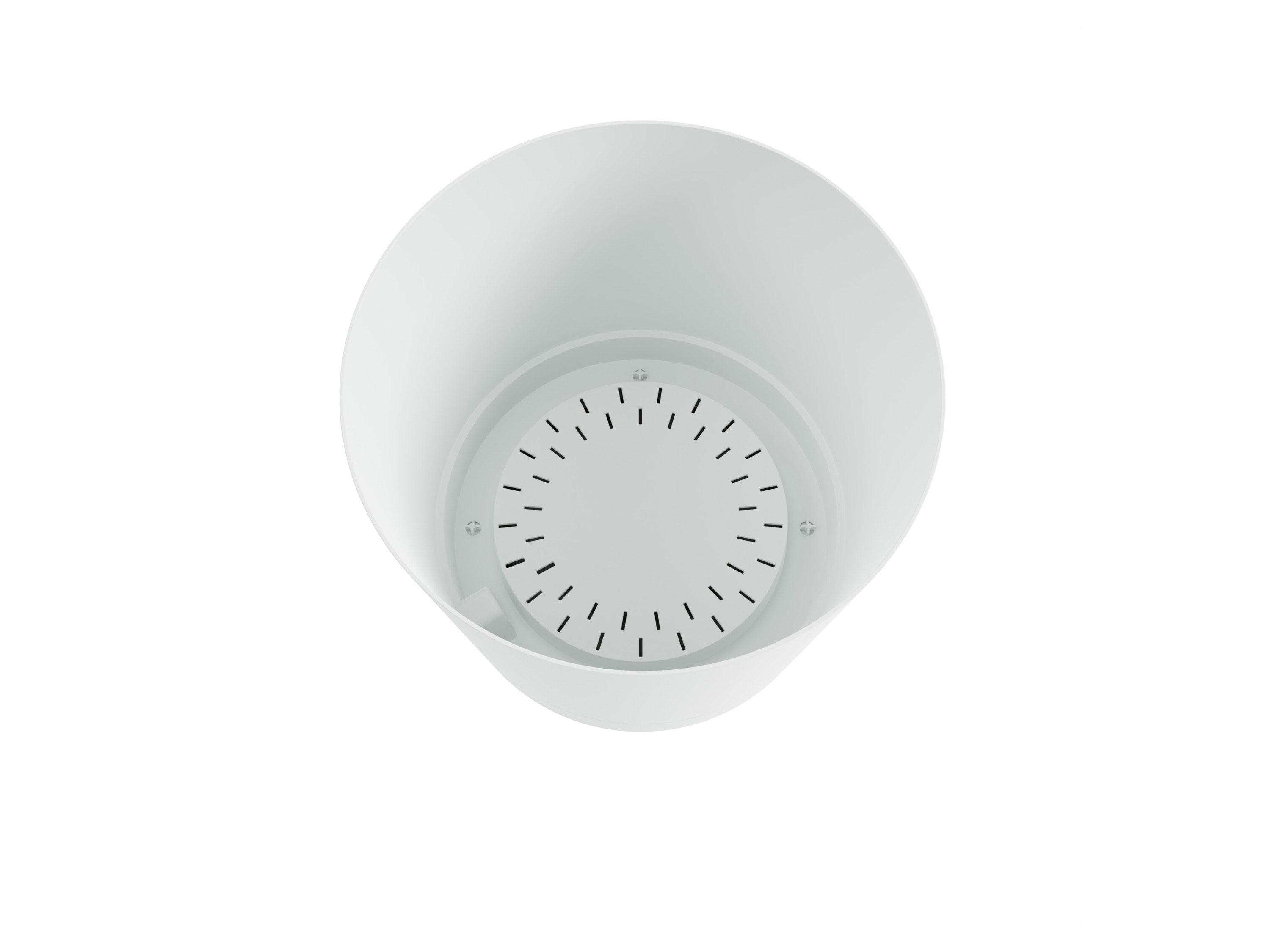 Thumbnail - PARKSIDE® Bristol Pflanztopf mit Untersetzer 29cm (Weiß)