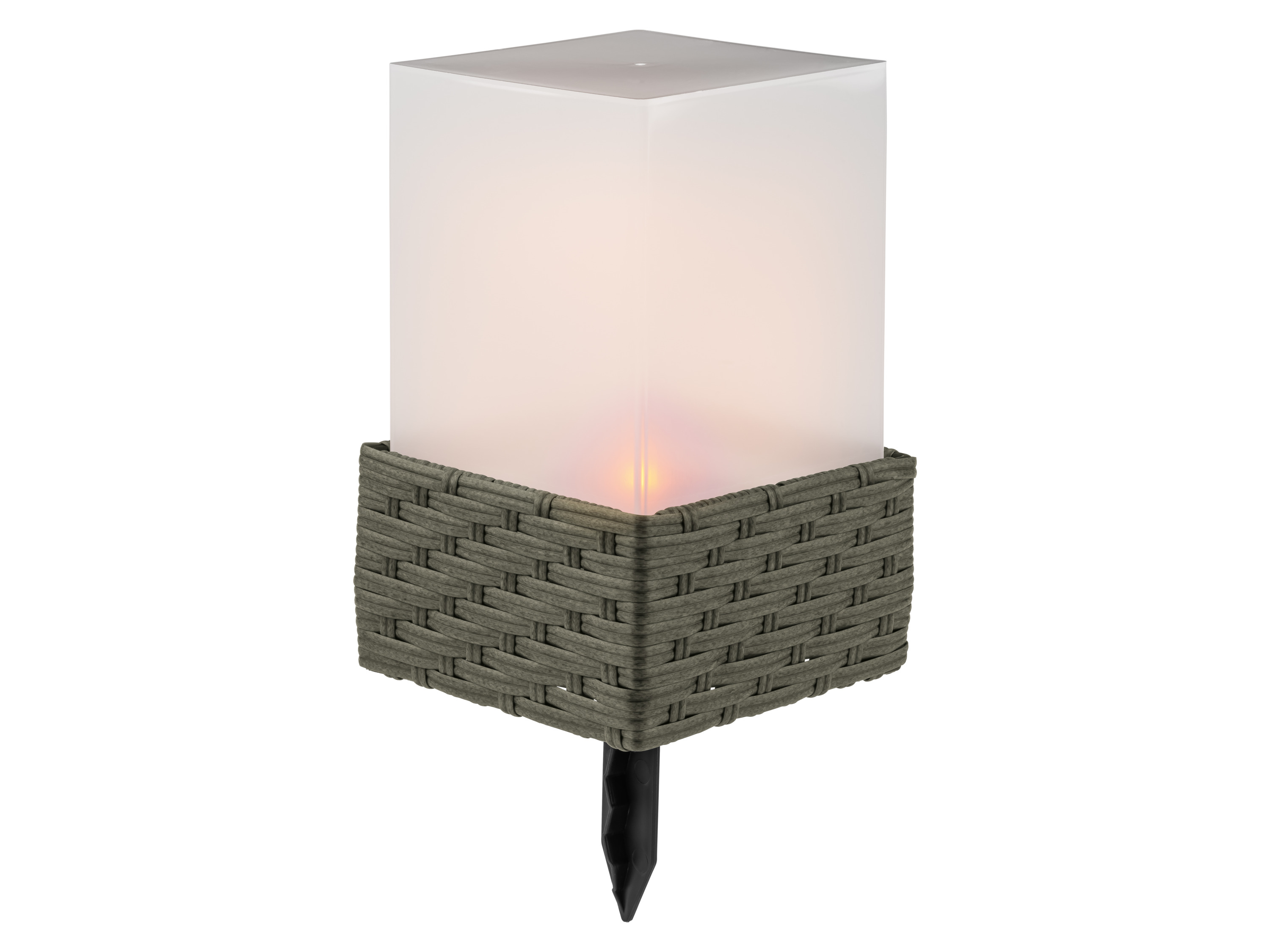 LIVARNO® LED Solarleuchte geflecht 1er/ 2er (led-solarleuchte 1 stk)