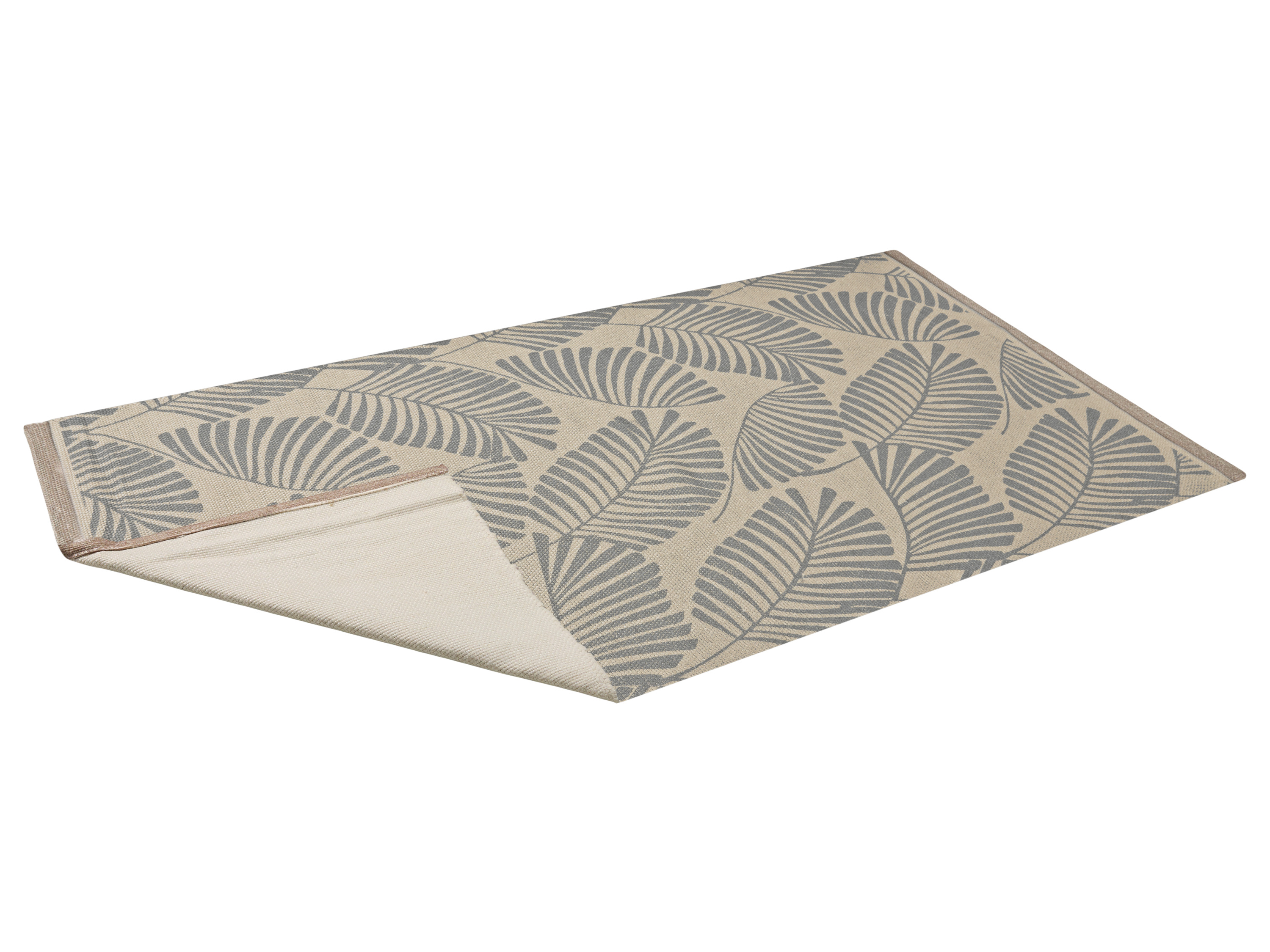 LIVARNO® Teppich, 80 x 150 cm (Blätter)