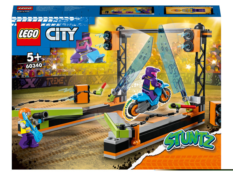 Gehe zu Vollbildansicht: LEGO® City 60340 »Hindernis-Stuntchallenge« - Bild 1