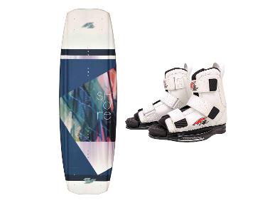 F2 Wakeboard Shore inkl. Bindung L/XL
